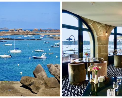 Brittany near Trégastel / Restaurant Pourquoi Pas at Hotel Castelbrac Dinard Brittany/France - best hotels Brittany
